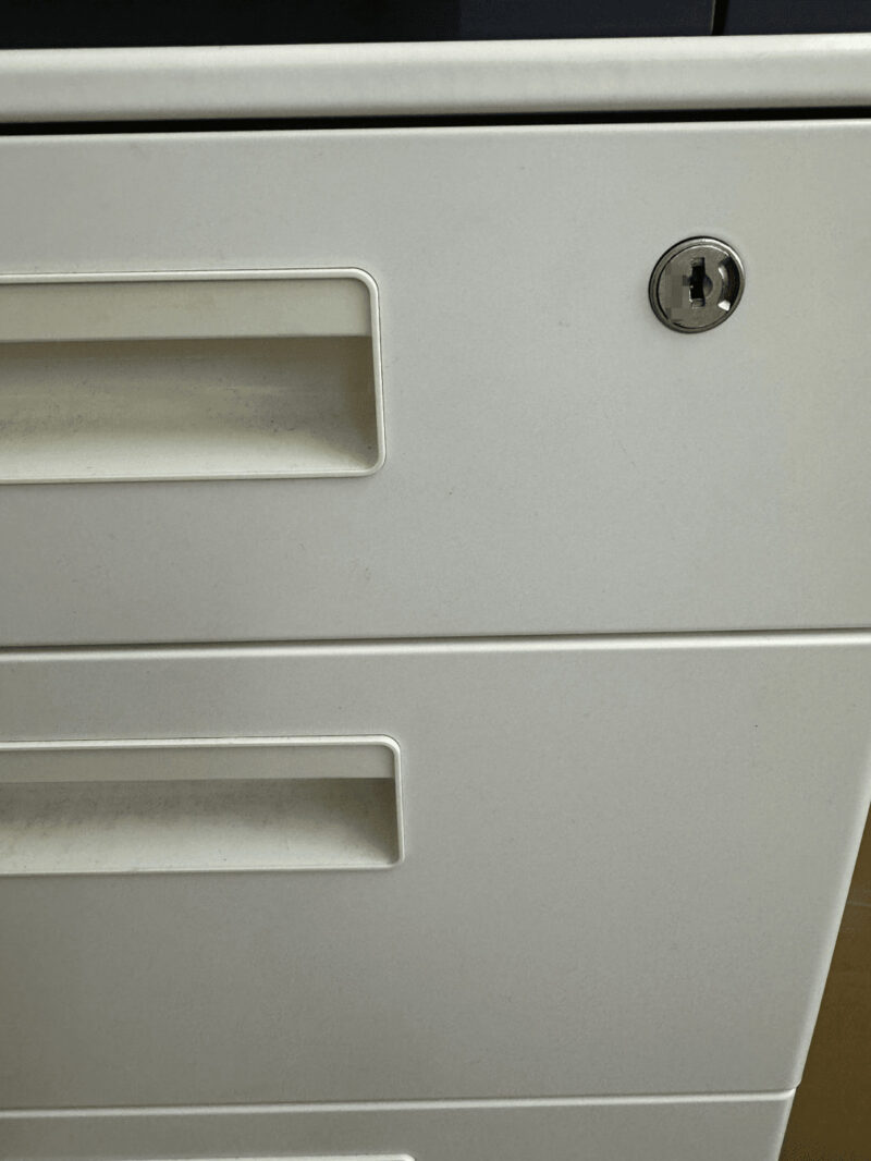 会社のデスクの鍵